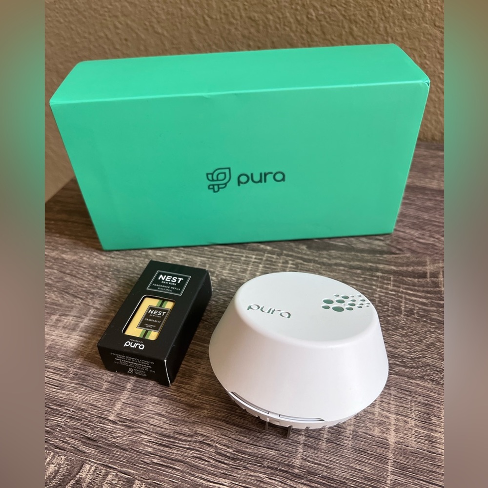 Pura Home Fragrance Diffuser and Nest Grapefruit Fragrance